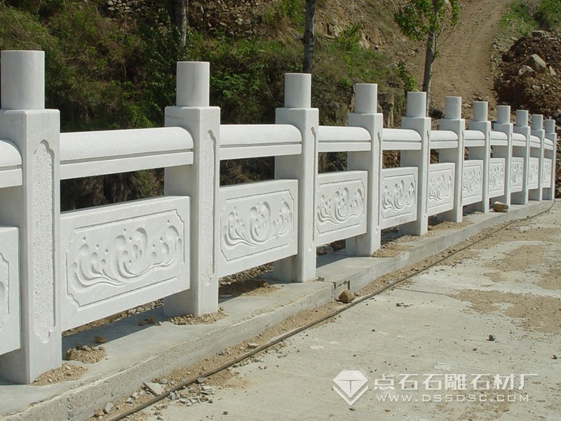 汉白玉栏杆 汉白玉栏杆