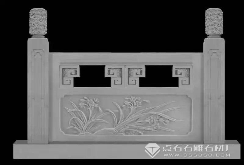汉白玉栏杆 汉白玉栏杆