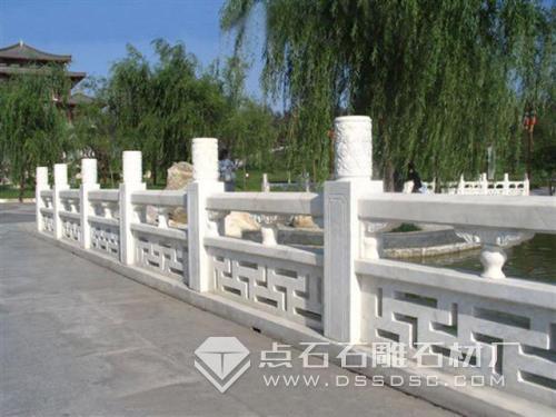 汉白玉栏杆 汉白玉栏杆