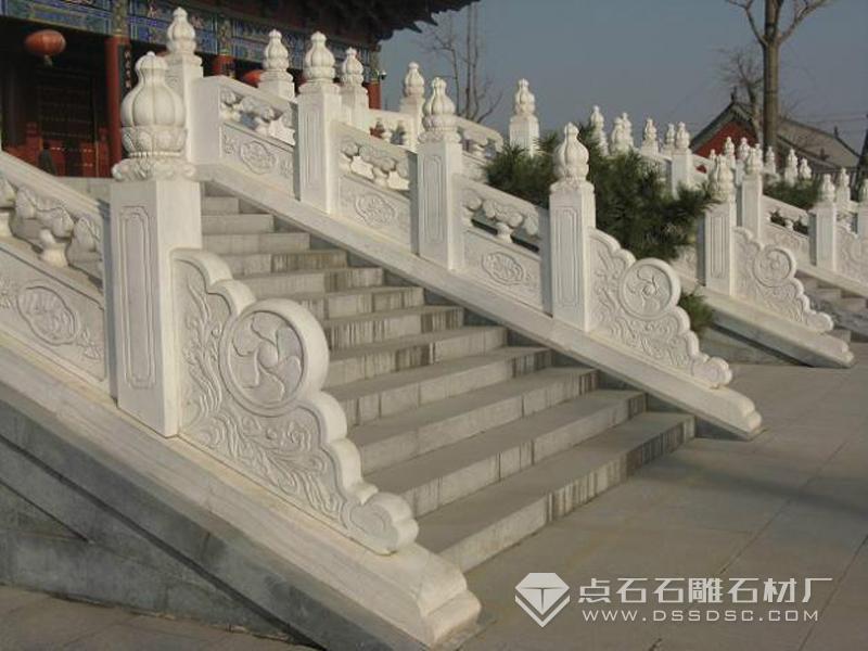 汉白玉栏杆 汉白玉栏杆