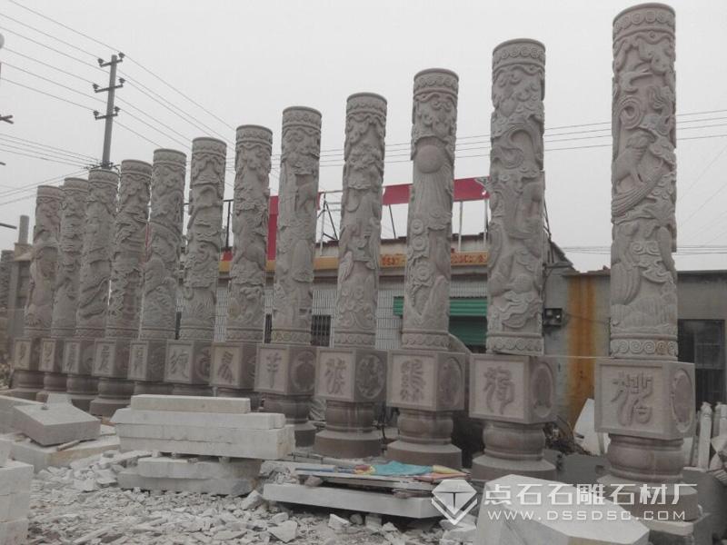 石雕文化柱 石雕文化柱